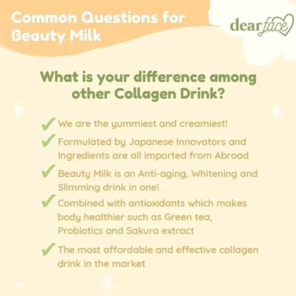 Beauty Milk - Premium Japanese Melon Collagen Drink - Image 3