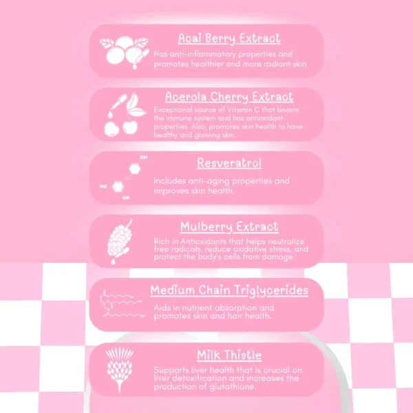 Beauty Milk - Premium Japanese Strawberry Glutathione Drink - Image 12