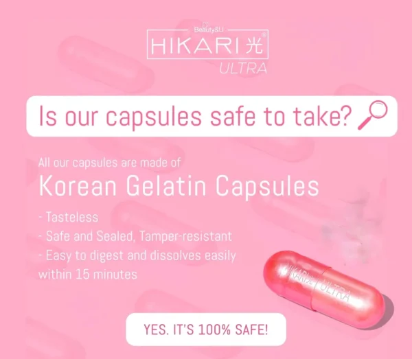 Hikari Glutathione Capsules - Image 5