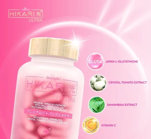 Hikari Glutathione Capsules - Image 3
