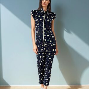 DIANA FLORAL PRINT LONG PAJAMAS