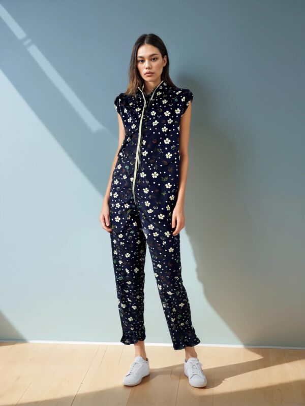 DIANA FLORAL PRINT LONG PAJAMAS - Image 3